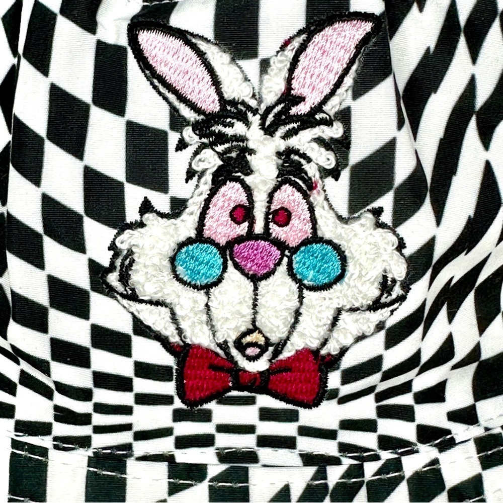 Disney Parks Alice in Wonderland White Rabbit Bucket Hat for Adults - Picture 3 of 6